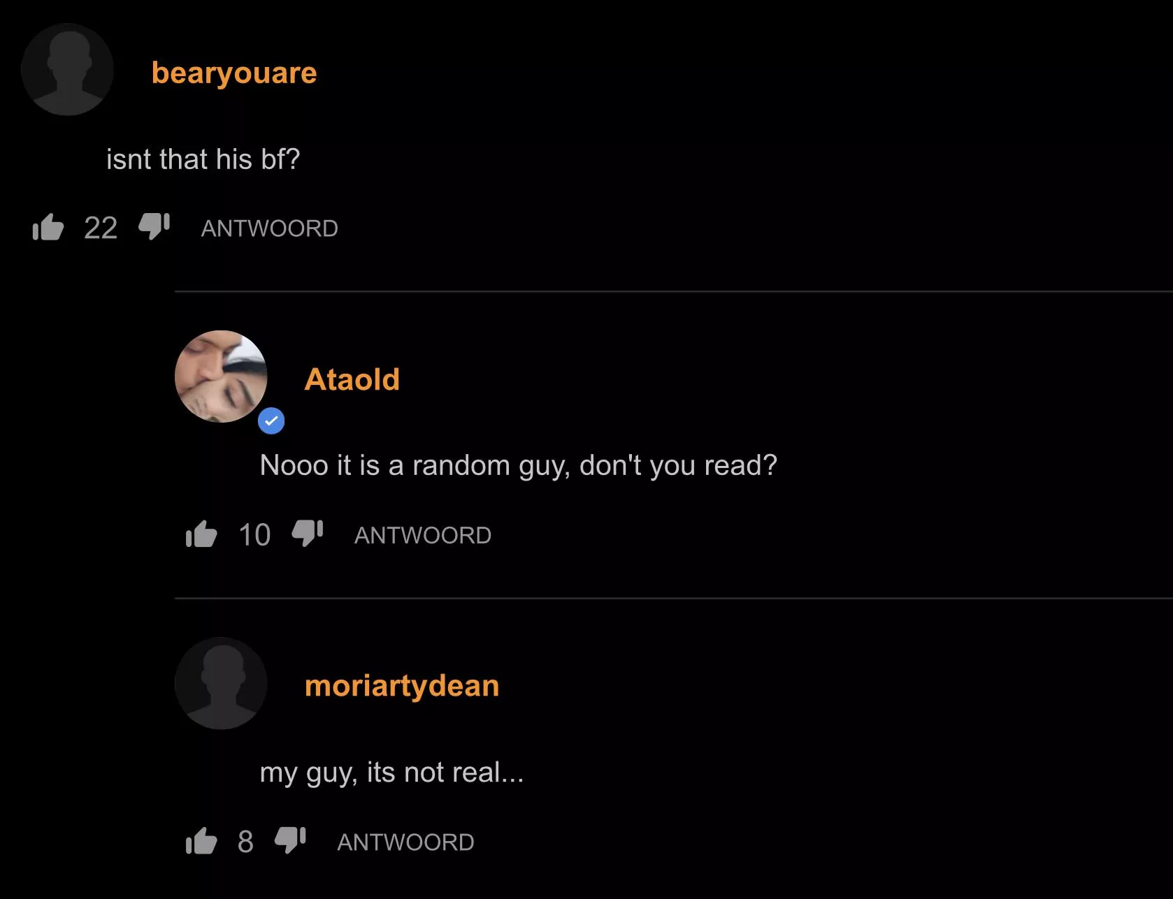 He fell for fake news posted by Triloguy