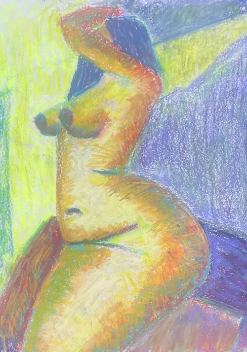 La Reine Nue by mafleurbleue