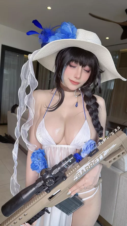 Mary Bay Goddess from Nikke by Byoru by Byoruu