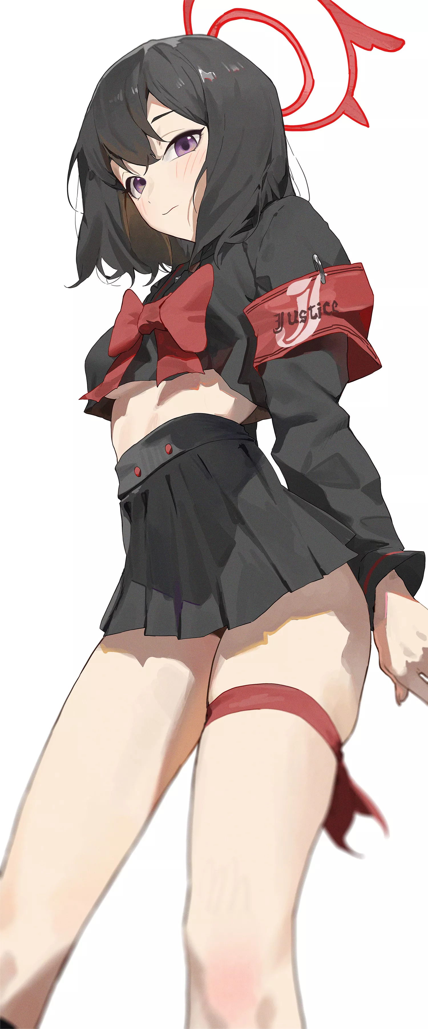 Mashiro Thighs [Blue Archive] posted by ArmorXIII