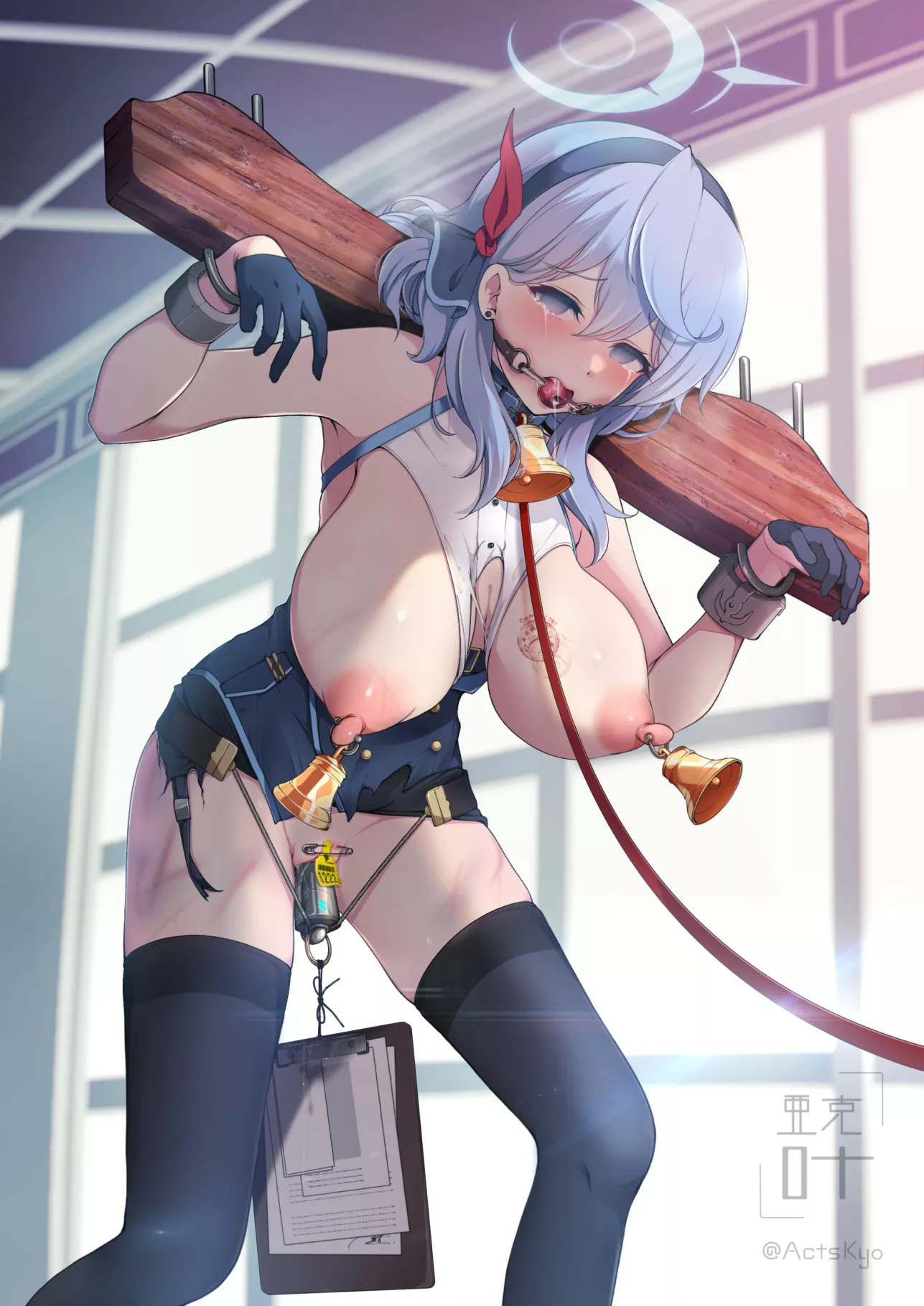 New office uniform (@ActsKyo_R18) posted by MxSummer