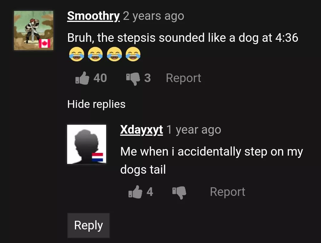 Someone let the dog out posted by rocky_rainbow