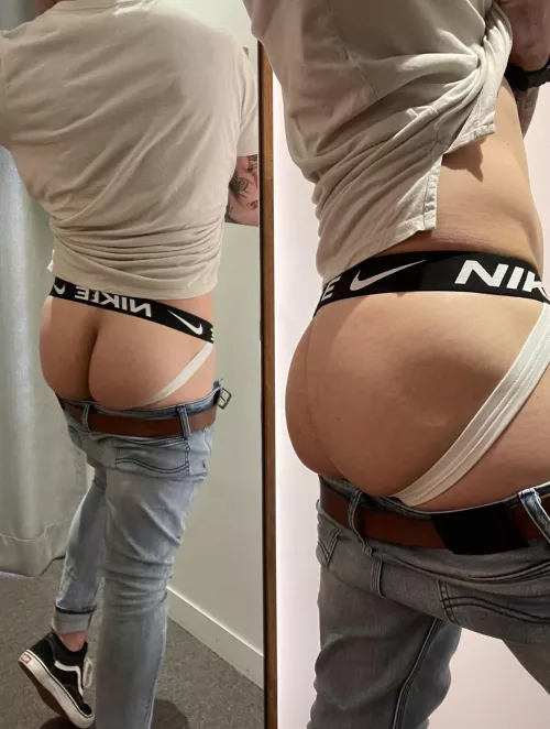 Wanna sneak into the change room with me? by Strict_Start_5595