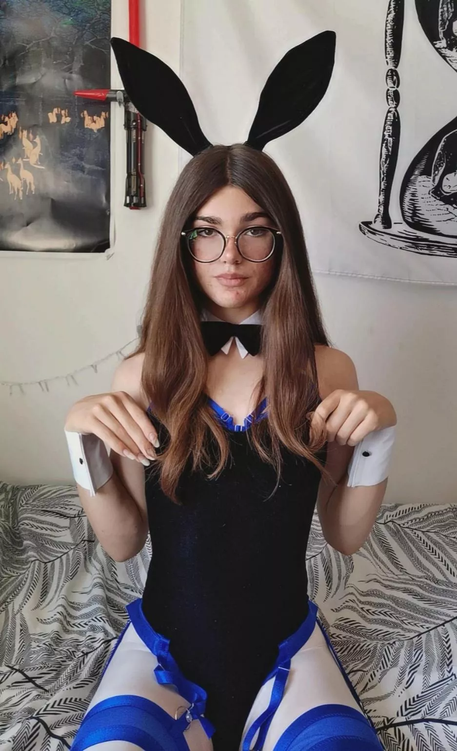 Who here likes bunny girls? 💙 posted by urprettykittyyy