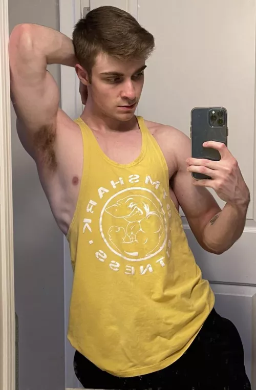 Working those biceps by joeclubkid