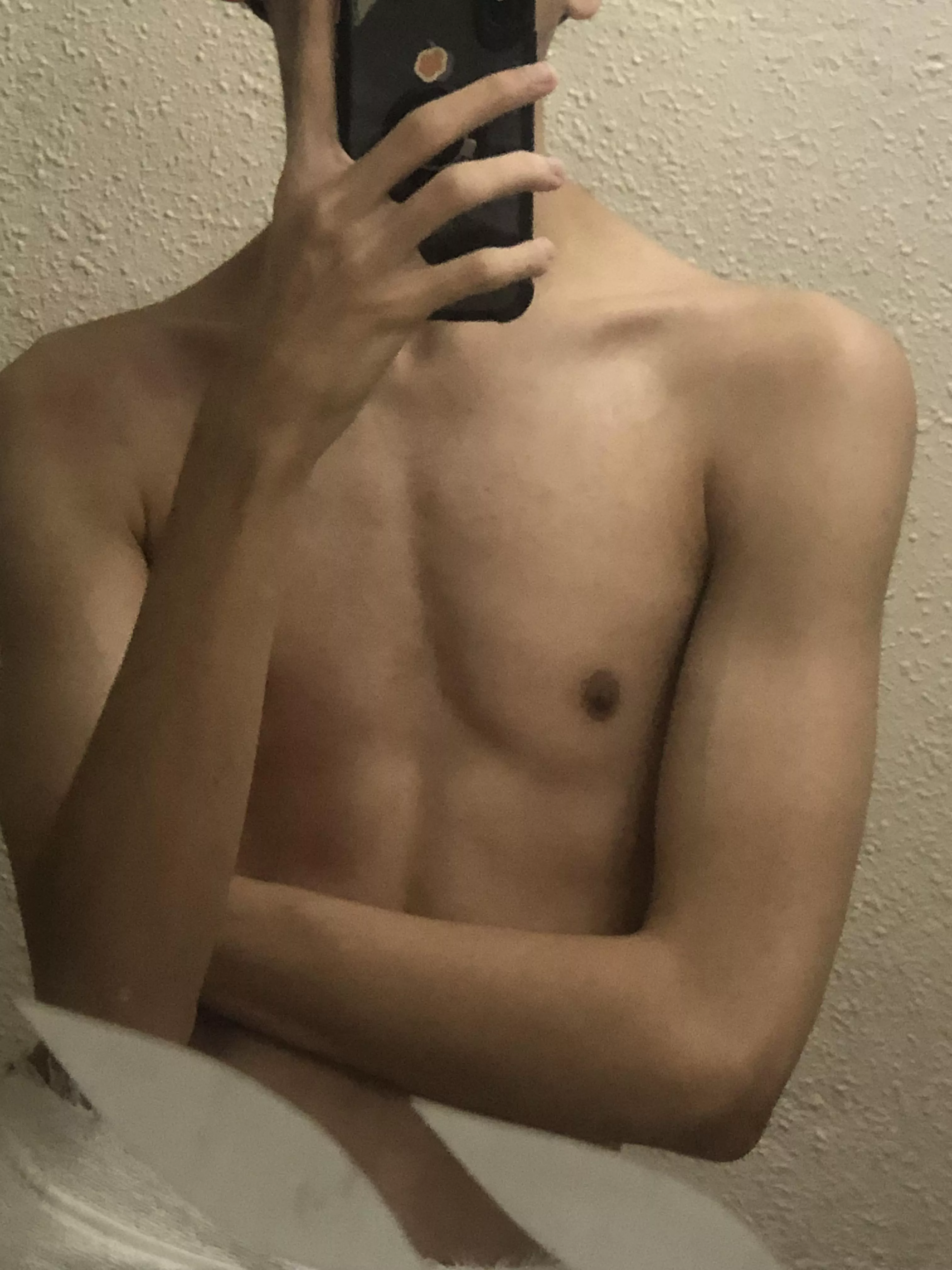 Bottom twink flexing his tiny abs posted by [deleted]