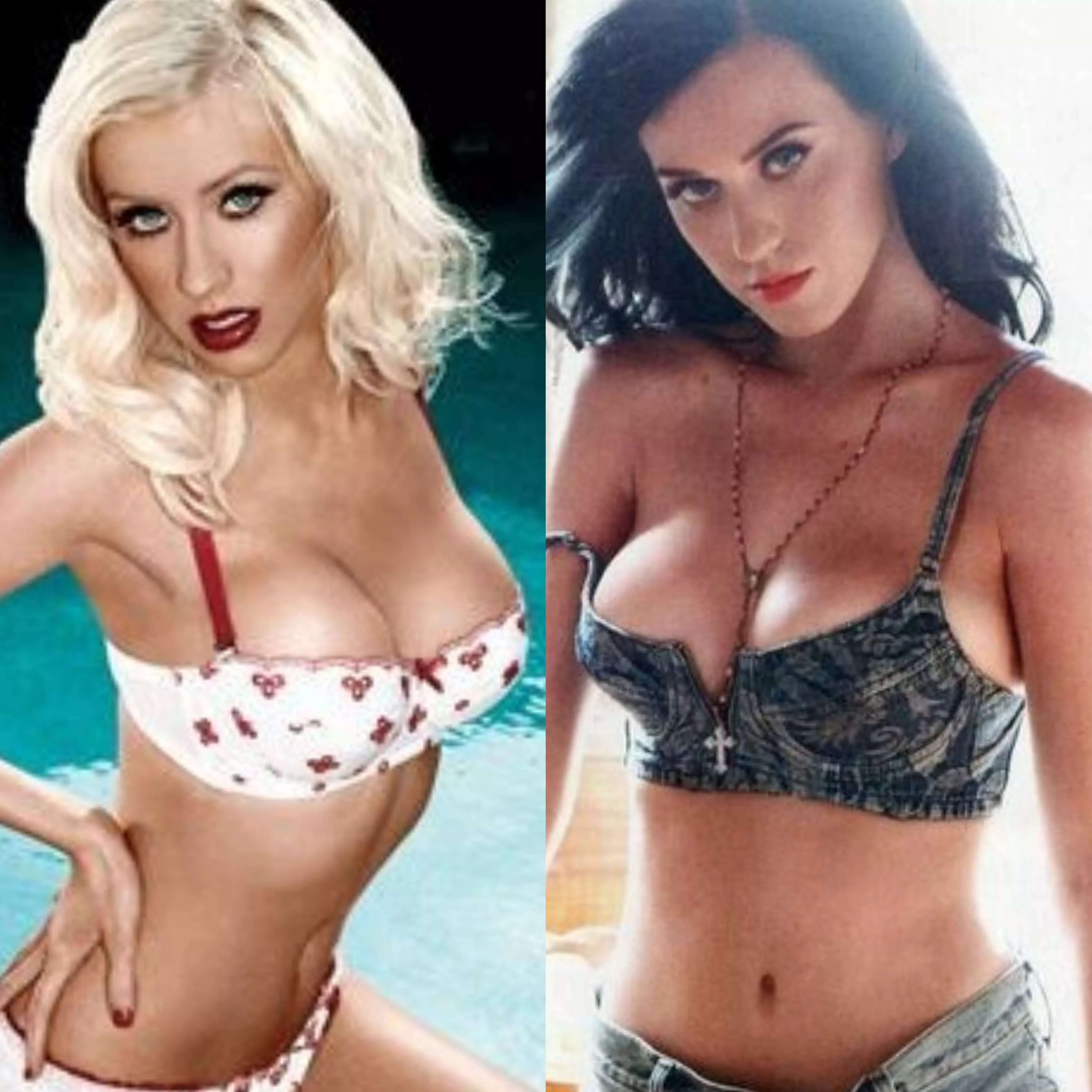 Christina Aguilera vs Katy Perry posted by wise_memer