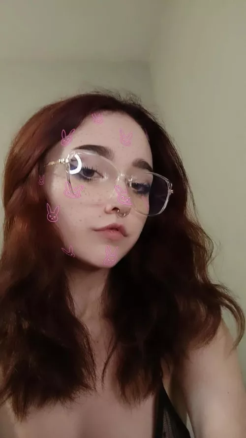 Hope these glasses made me hotter by Lachs_