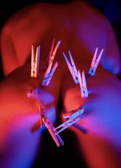 Just the warm up with some pretty lighting. by anoniminimity135