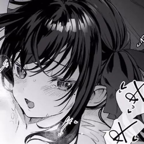 Mono black_hair half-closed_eyes by PastedVirus