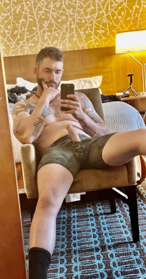 My cock is always at attention. by Grey_Stoic