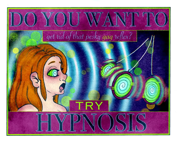 Try Hypnosis [Hypnotic Hyphae] (digital art) (gag reflex training) by HypnoticHyphae