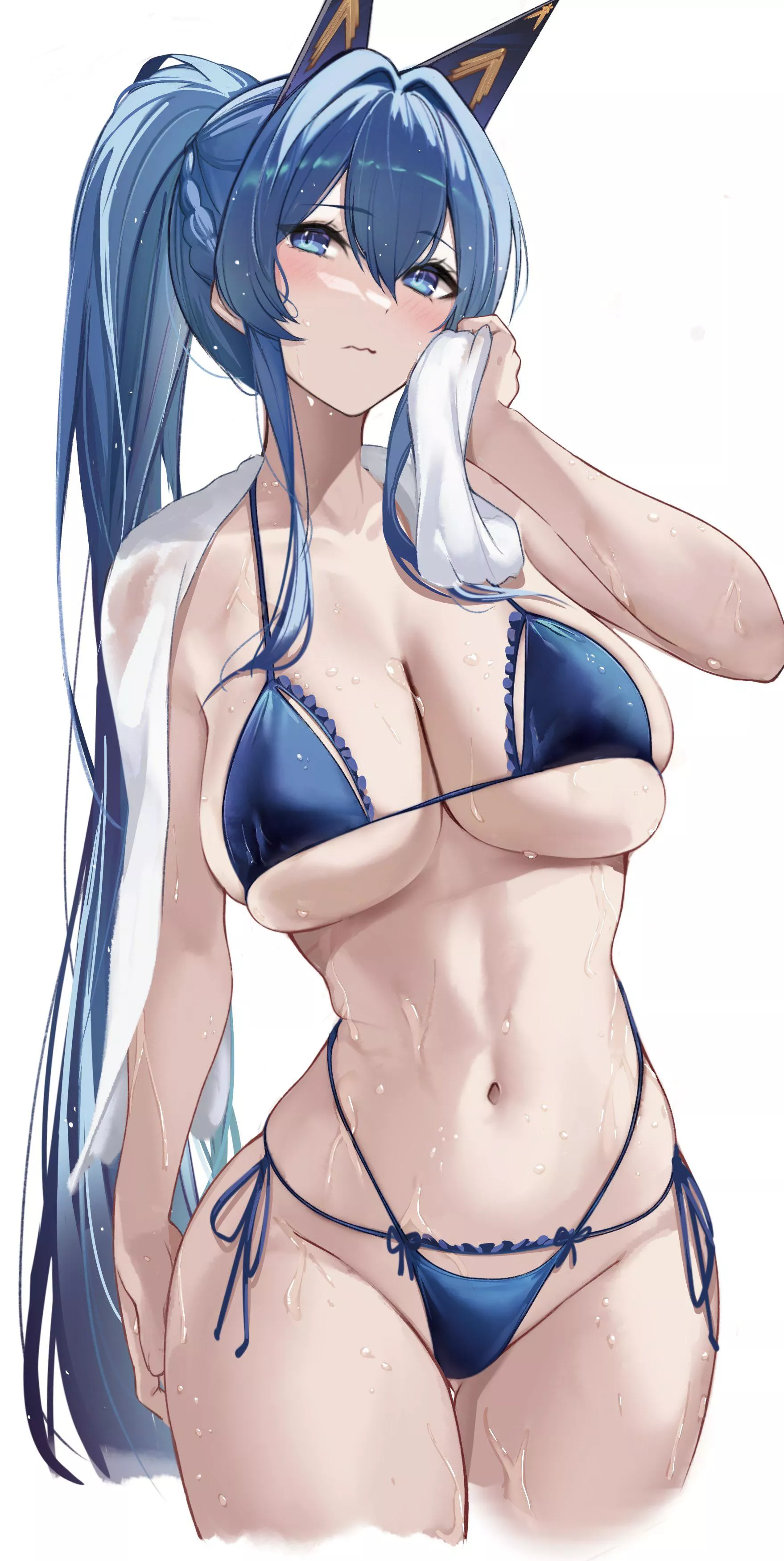 Helm out of the water (Rikiddo) [Nikke] posted by MillionHypotheses