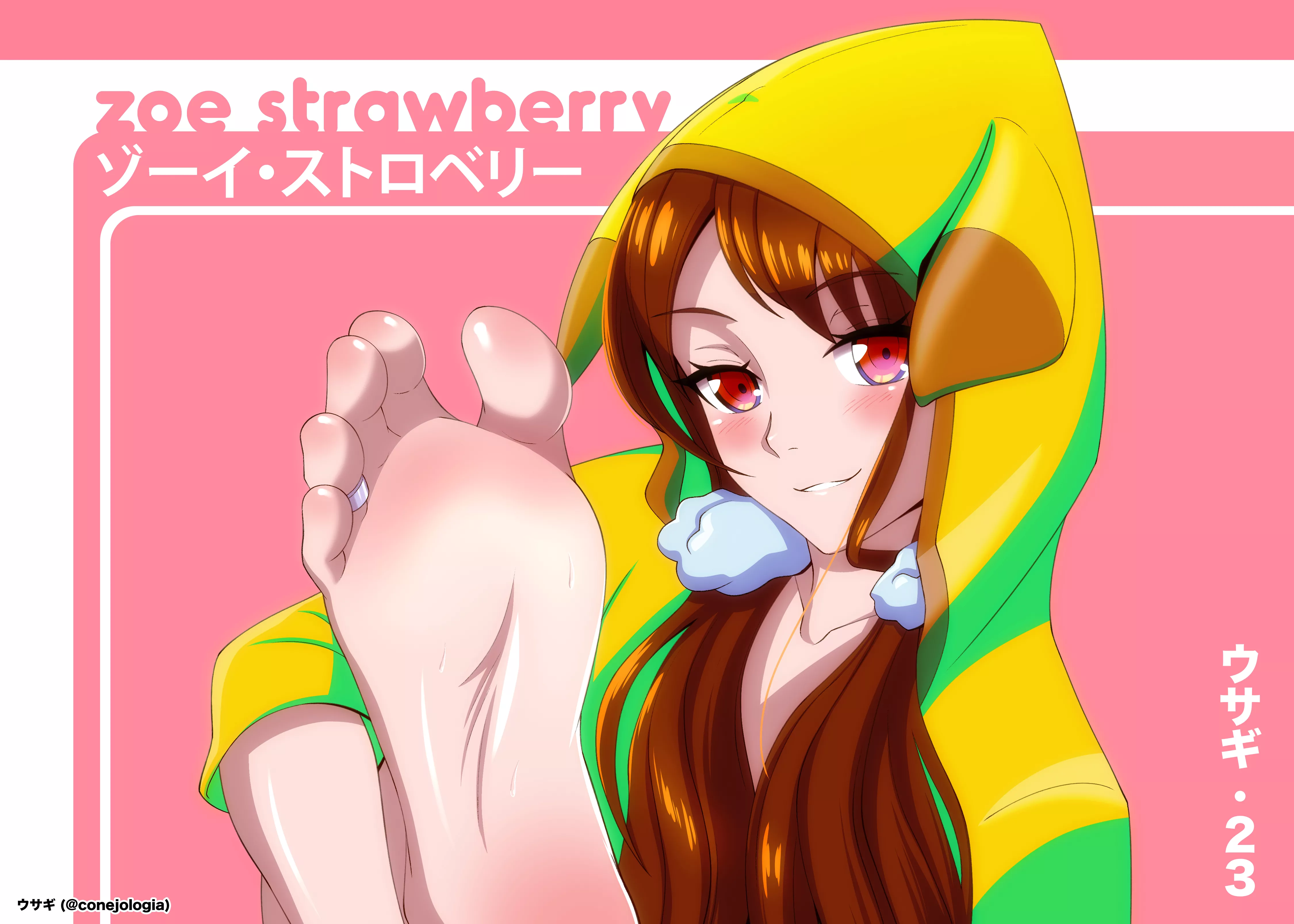 Zoe Strawberry fan-art (Cosplay) [conejologia] posted by conejologia