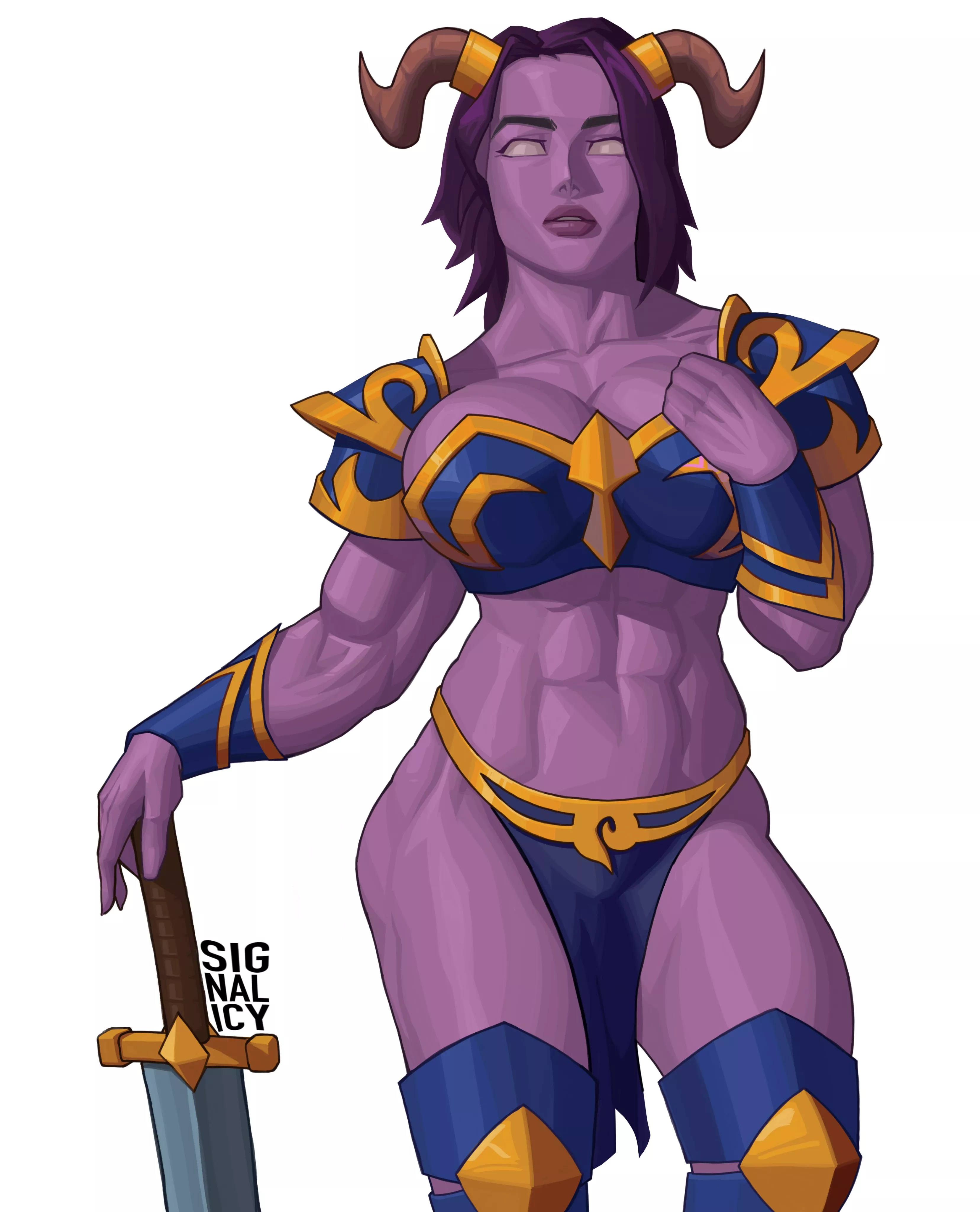 Big Demon Lady (Han_Signallcy) posted by TheTMoneyMan