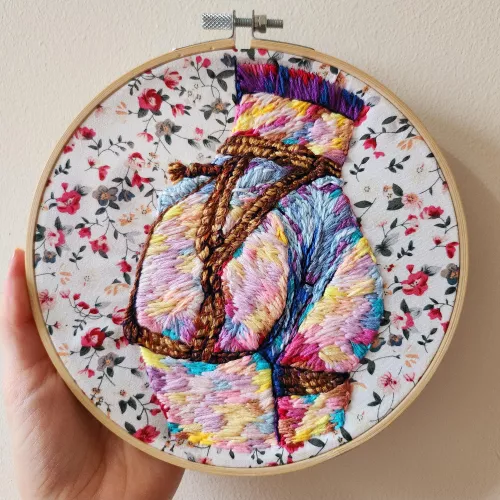 Booty embroidery by ham-sandwitch47