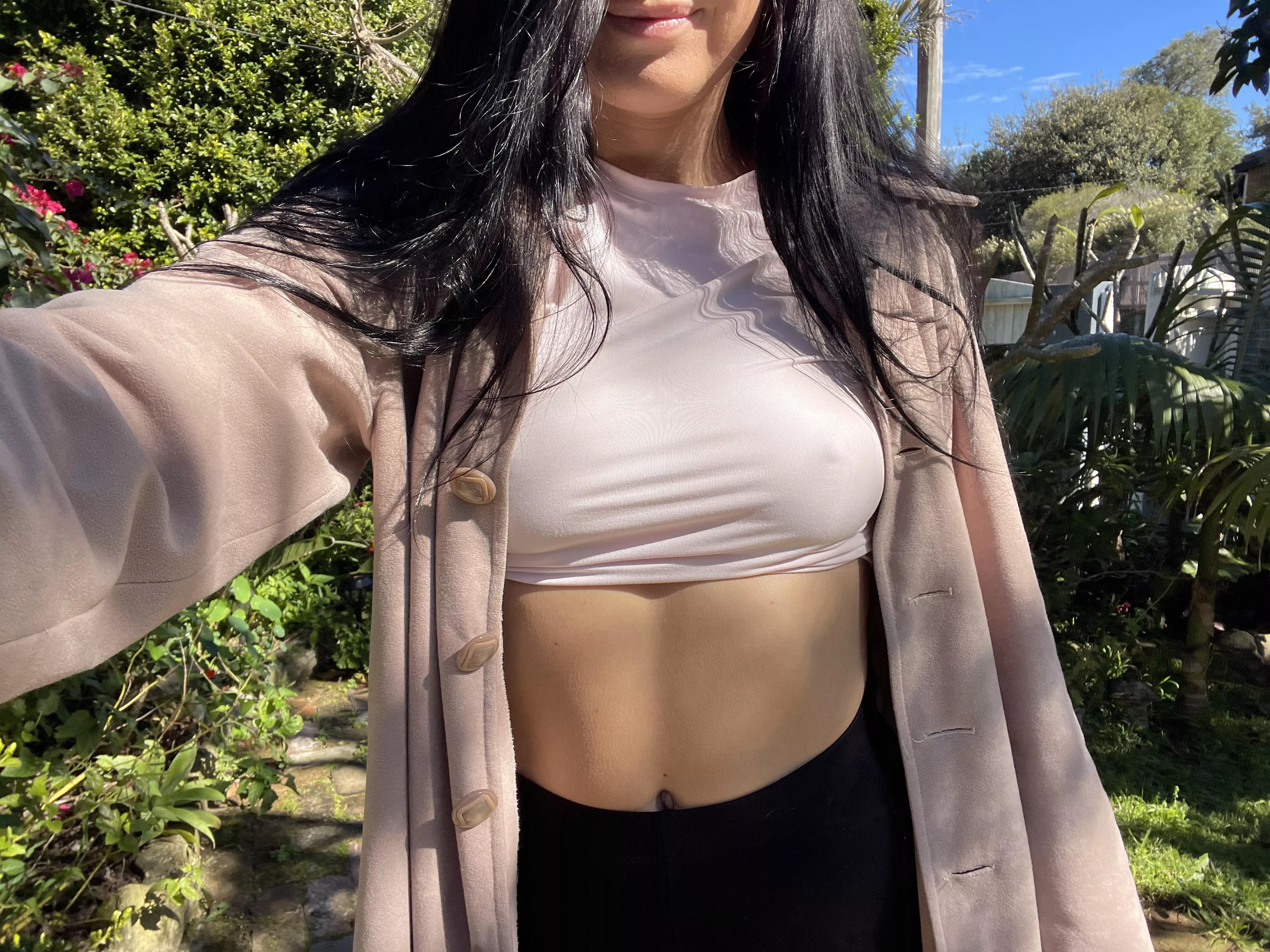 Braless work outfit 😉 posted by Petiteannaa