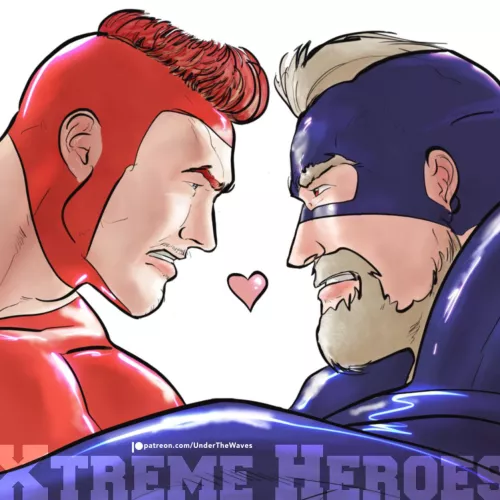 Captain J faces off against the cunning Dr. Phobia. Art by me by Joshua_Waves