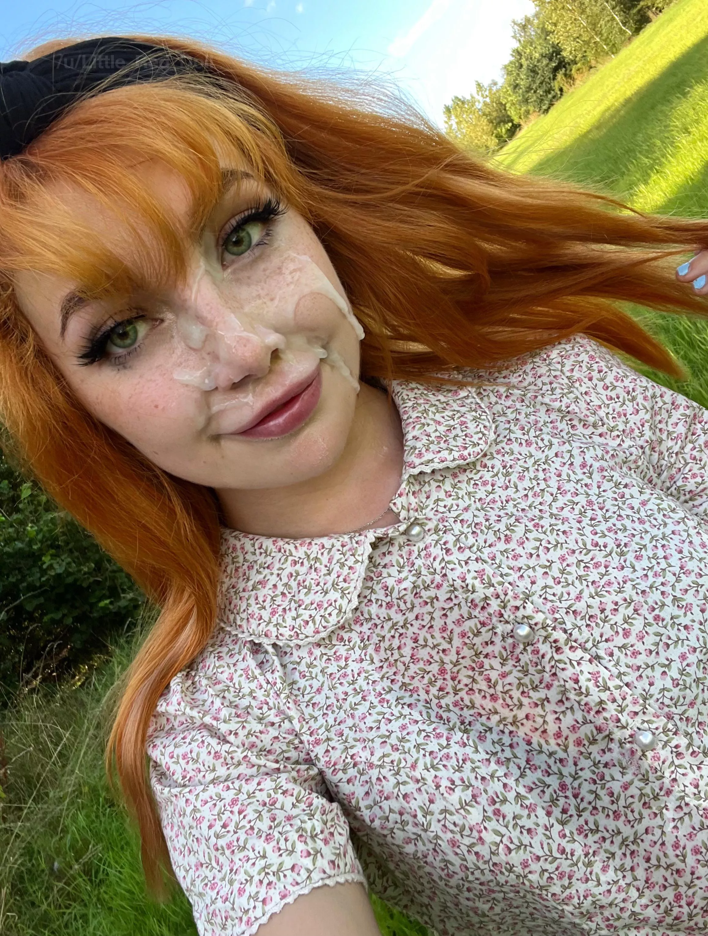 Don’t mind me, just walking home covered in my reward 💦 posted by little_red_doll