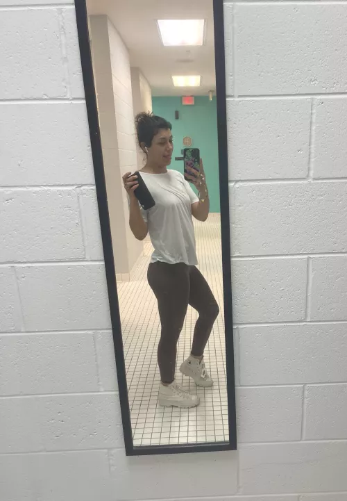 Dying from this heat or from the workout? by Nickythefairy