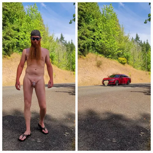 Got caught in chastity while setting up my phone to take video for Mistress 😳🫢🤣 by Interesting-Rent7099