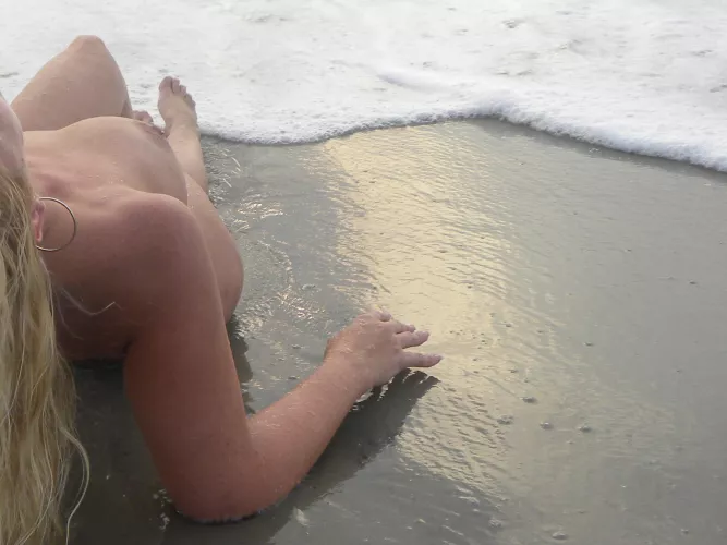 I love being naked at the beach! by Odd-Idea-8344