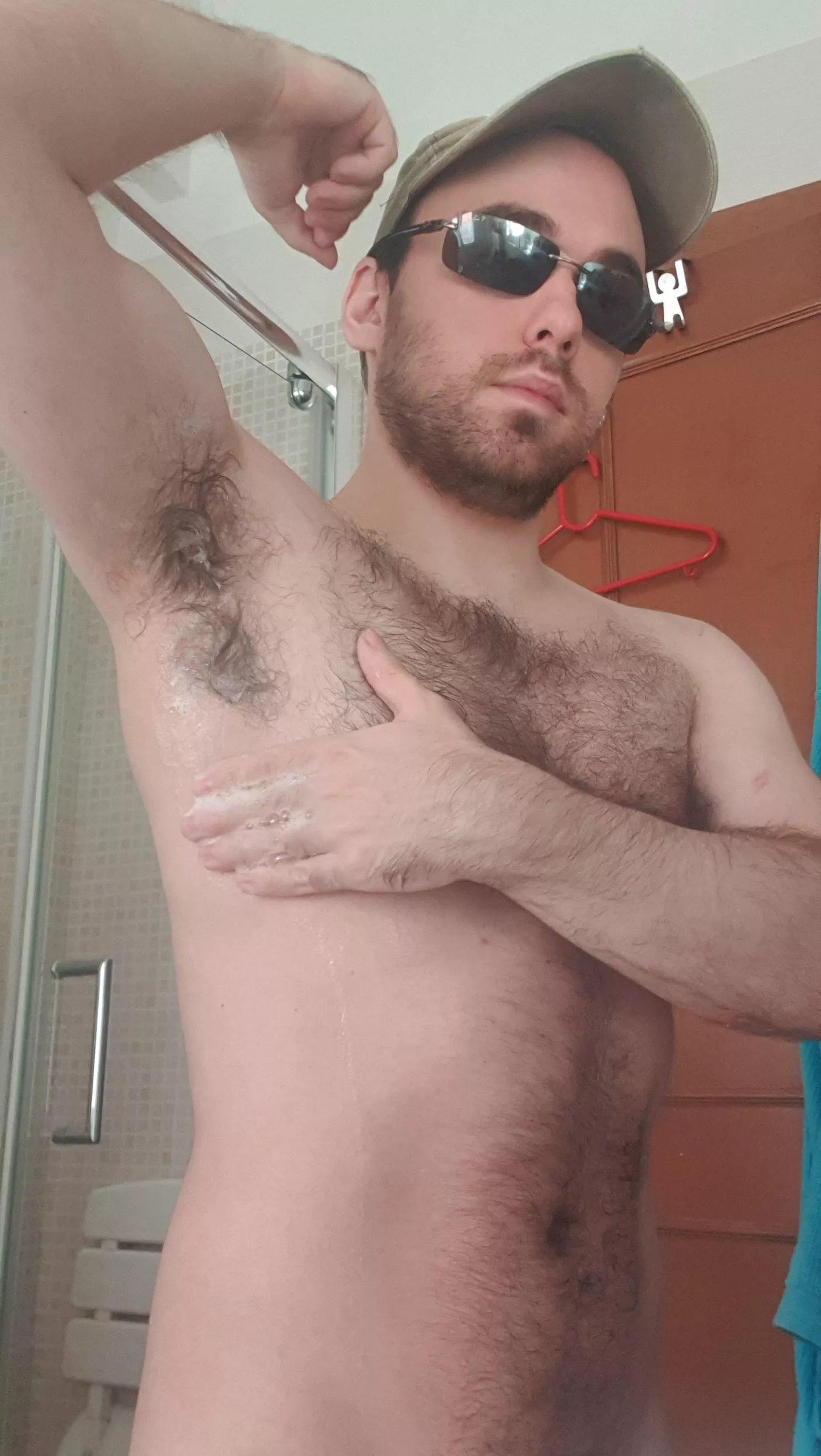 I'm washing my armpits, do you want join to help me? posted by Naughty_Alex1