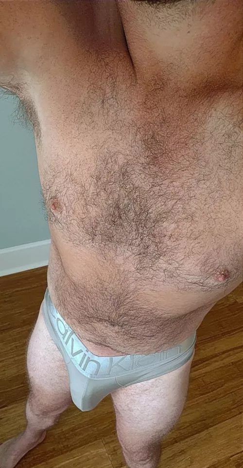 Is hair and bulging CKs sexy? by Hotfitdadbod
