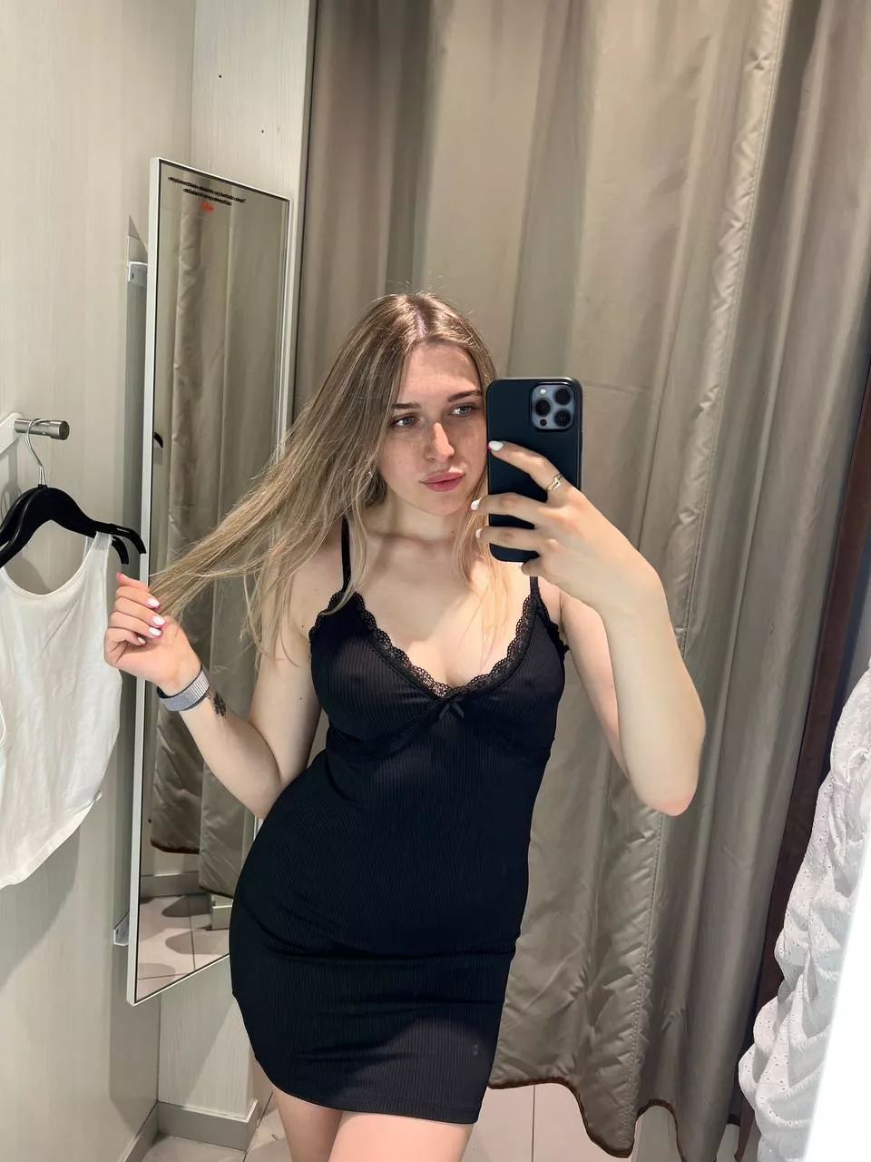 It felt cute in a tight black dress posted by bustlingMelon72