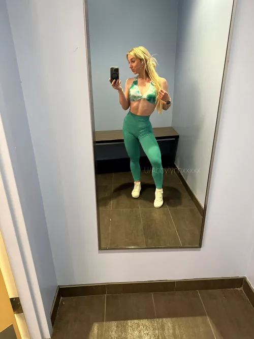 Matchy gym set <3 by abbylynnxxxxx