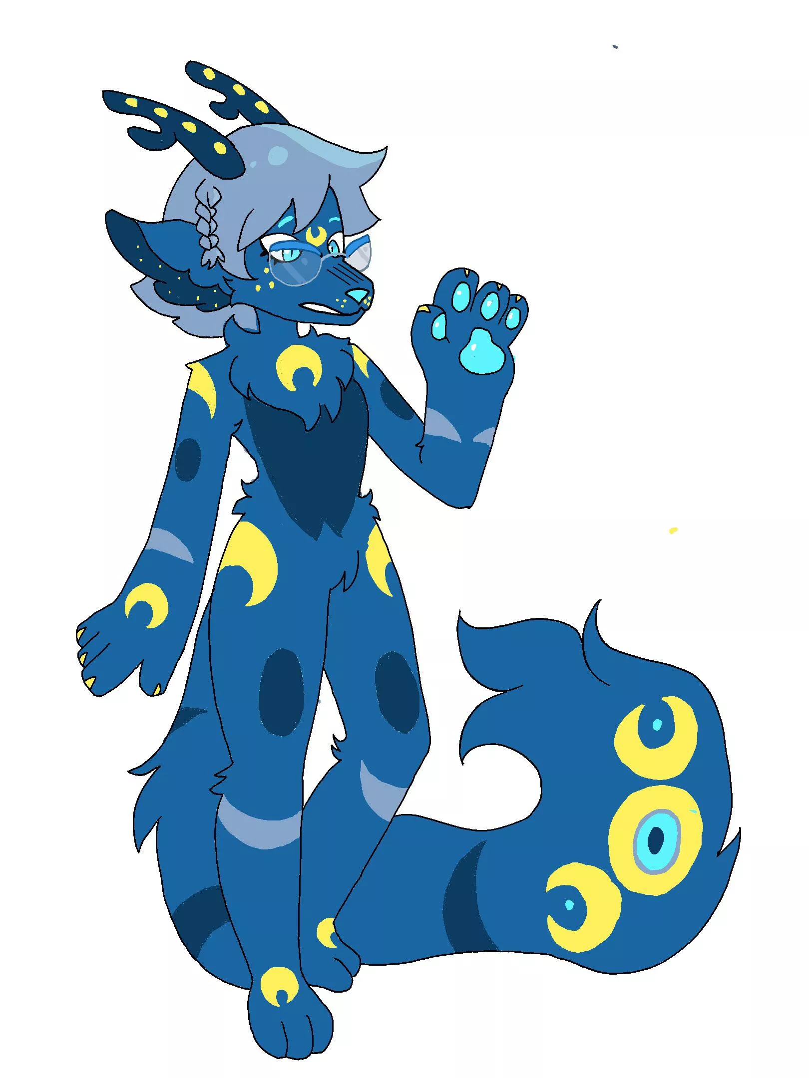 My first fursona! posted by echoechomiko