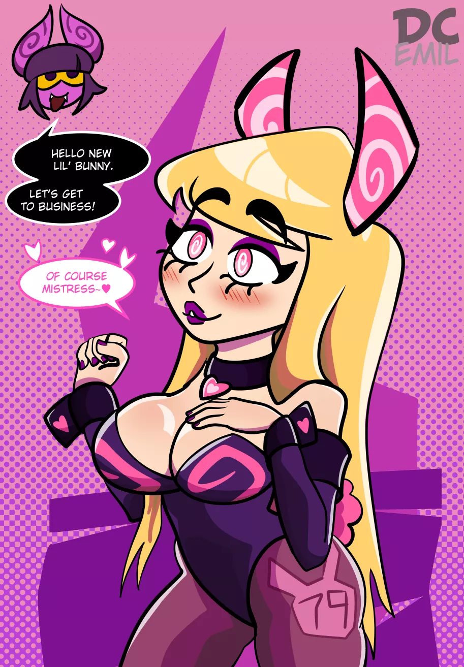 New Bunny at Club Spiral [DCEmil] [oc] posted by TheDemonChief