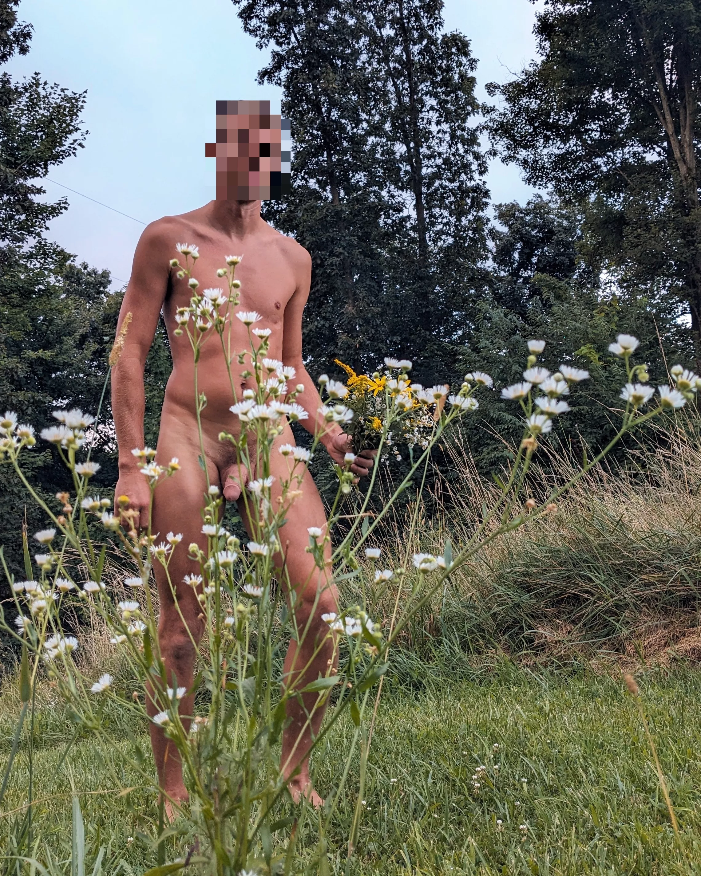 Out walking in the wildflowers posted by ExploreNaked