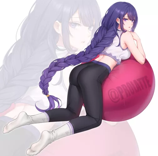 Raiden [Genshin Impact] by CheetahSperm18