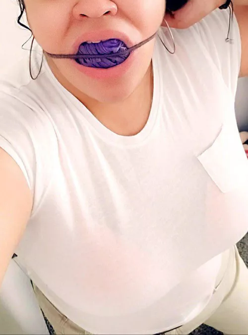 She loves panties in her mouth by Callum321456432