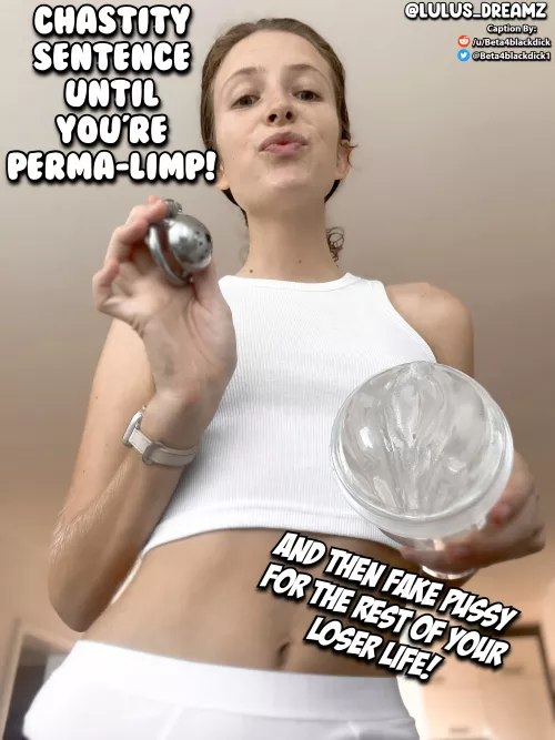 A limp life sentence! by beta4blackdick