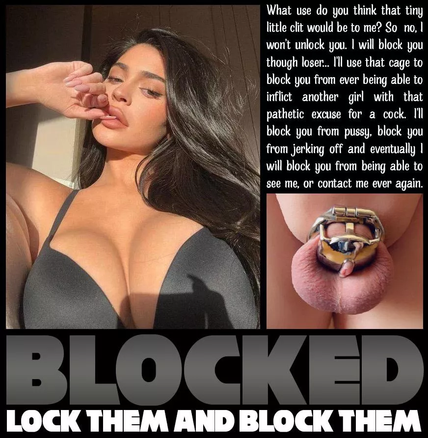 BLOCKED [chastity] [femdom] [denial] posted by Teas_Denial