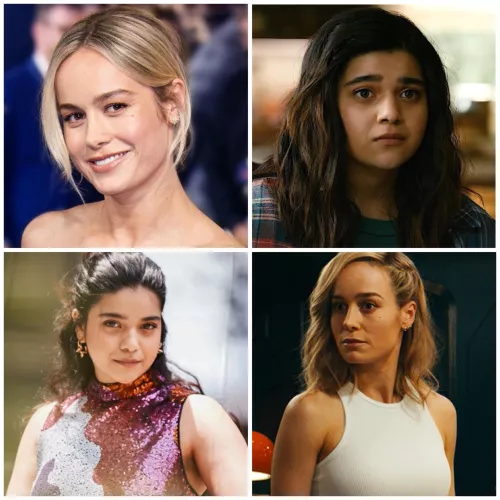 Brie Larson and Iman Vellani are making me feel in need of some bi bud action by KIKThrowaway02