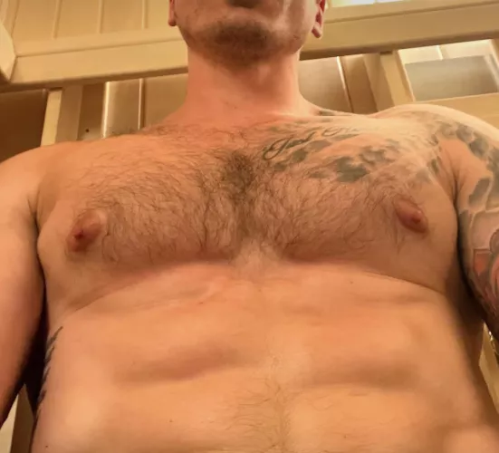 Hairy enough? by Muscledudeshowoff