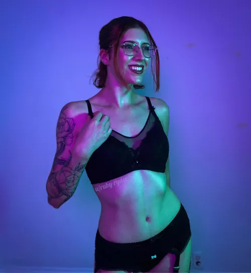 I’ll keep the glasses on if you want by ruby-ryder