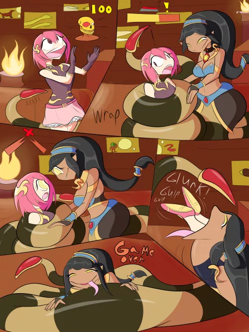 {Image} Game over at the pyramid (Art by JackMunchy) by JackMunchy