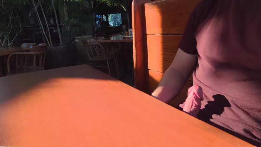 Just me, hard at the restaurant again 🥵 by Pale_Coconut8636