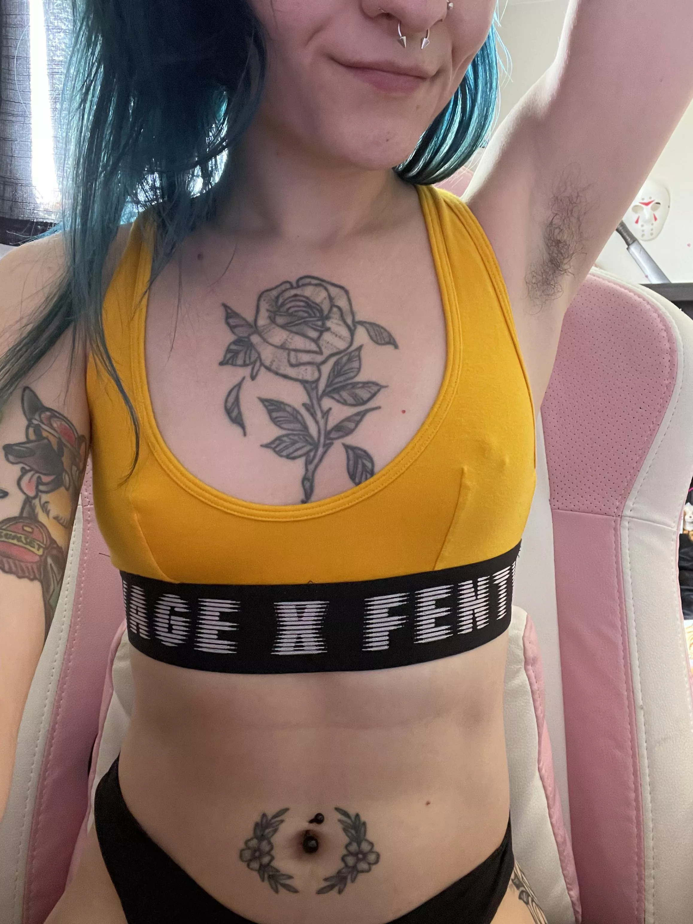 Love the way I smell after a workout posted by Petitepokegal