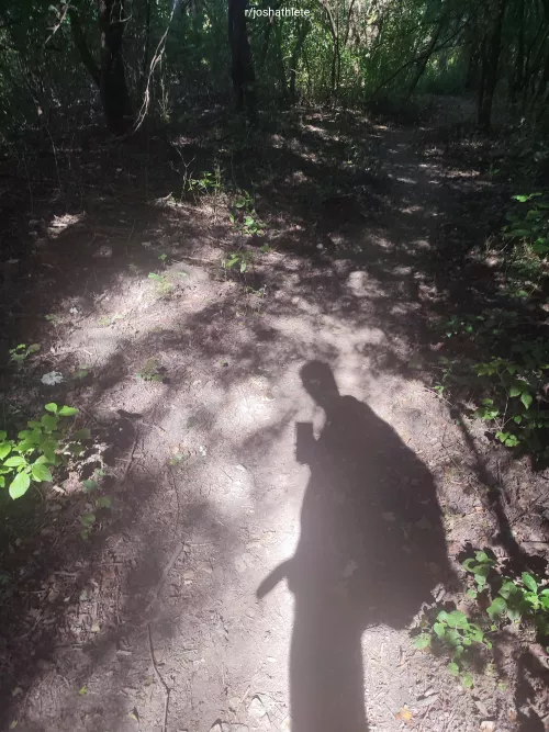 On a naked hike, again 💦 by joshathlete