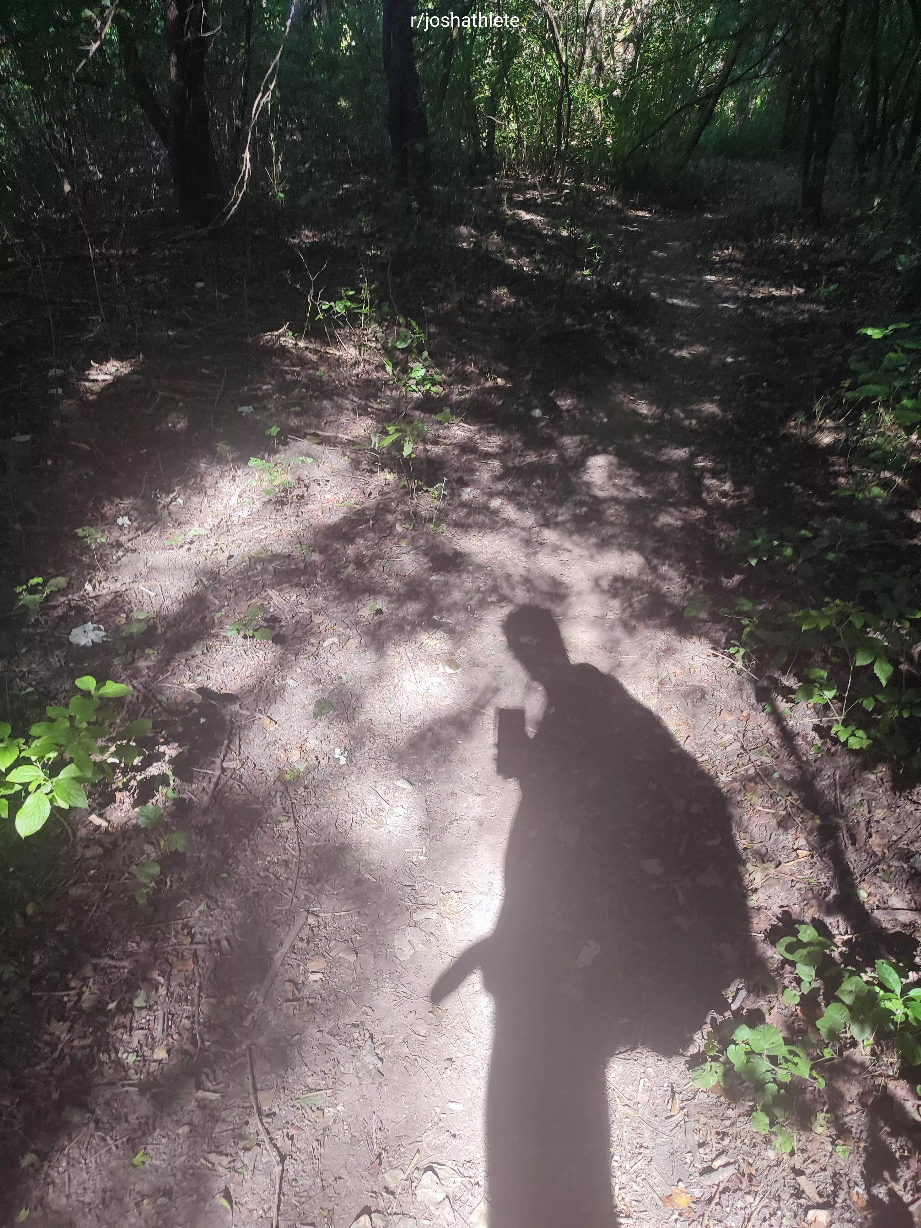 On a naked hike, again 💦 posted by joshathlete