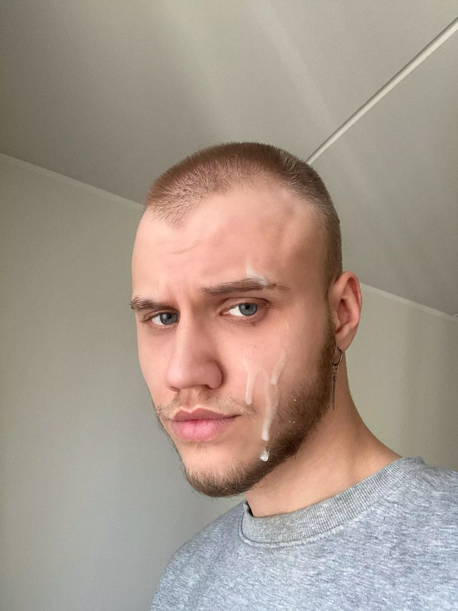 POV: u asked him to not shoot on face posted by Unicteinefun