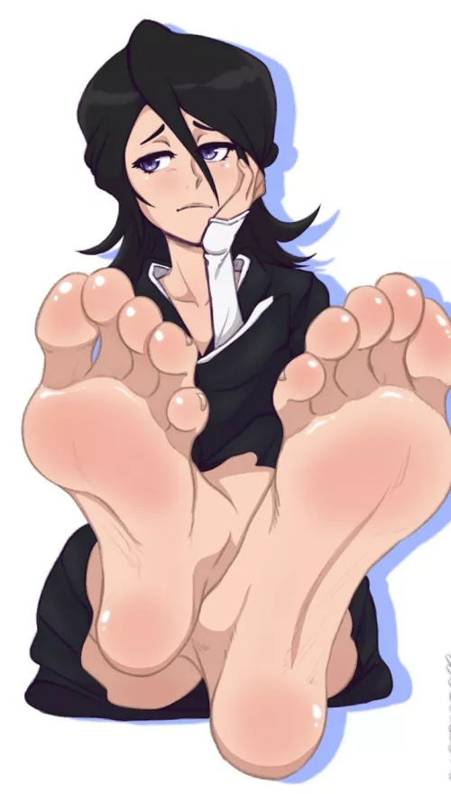 Rukia feet by MentalFun1403