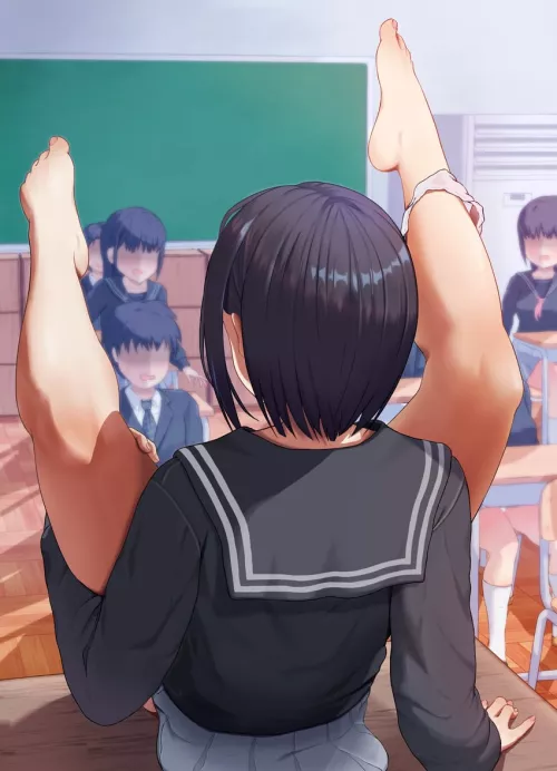 simply set an example in biology class by Tifany554