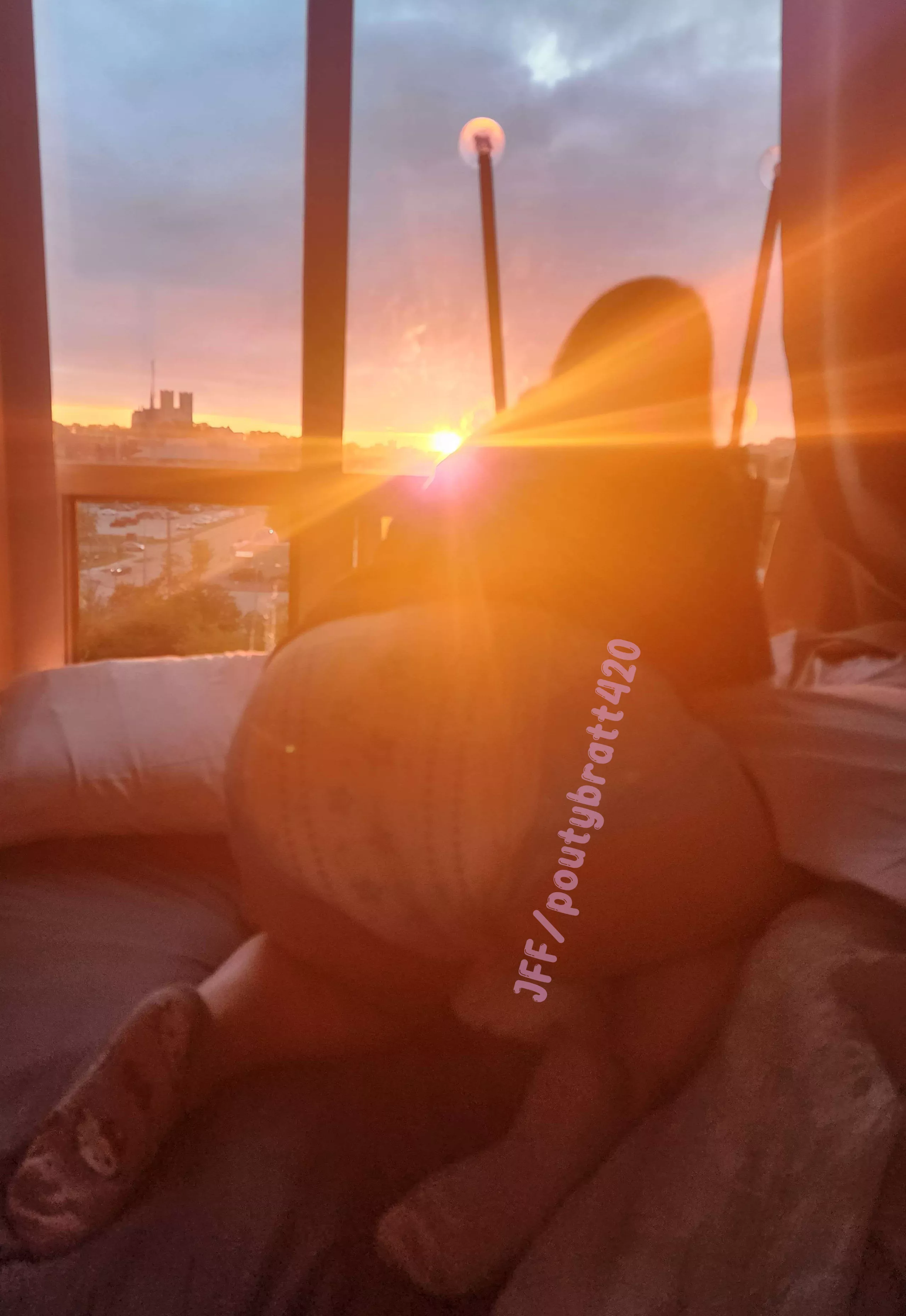 sunset and a diapered bum = perfect ☼ posted by pampered420