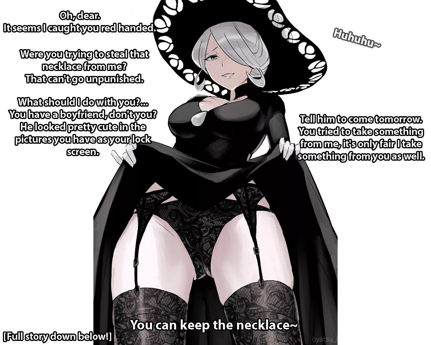 The Lady's Borrowed Toy [Femdom][Short][Cuckquean][Full Length story][Artist: Oyatsu_0] posted by Sombraros